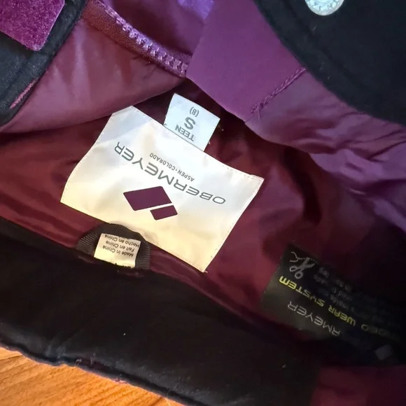 Obermeyer Snow Set. Jacket and Pants.Size 8.